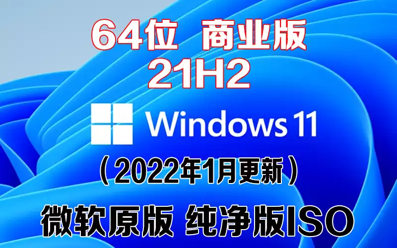 Windows 11 商业版 21H2（2022年1月更新）x64系统下载