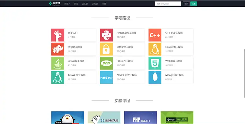 绿色实验楼bootstrap响应式教育网站模板下载