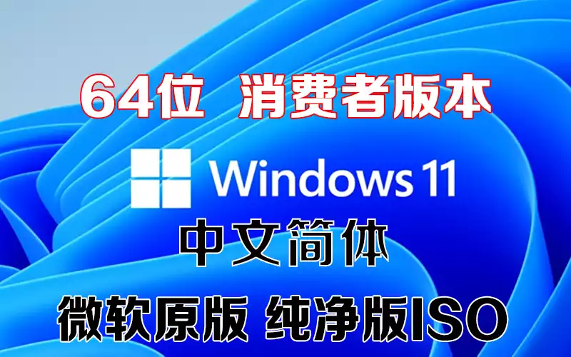 Windows 11 消费者版本 x64 中文简体系统下载