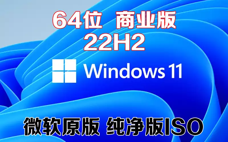 Windows 11 商业版 22H2 x64系统下载