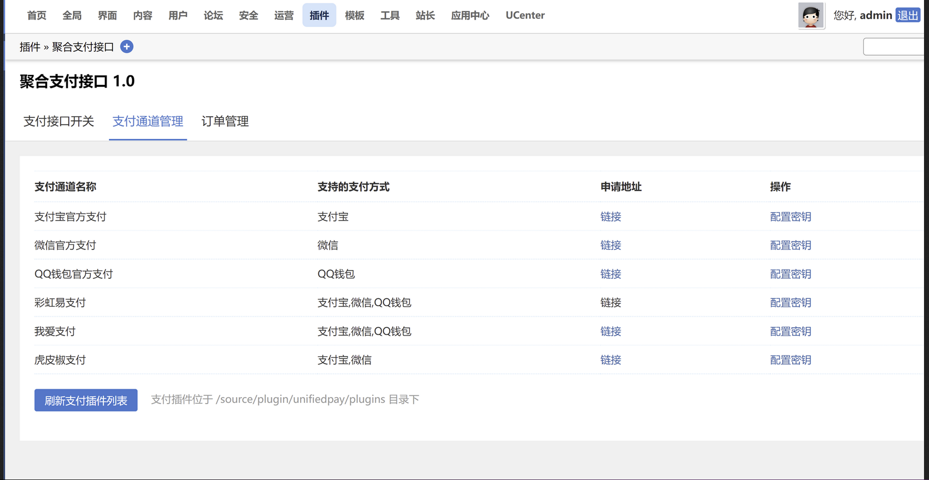 DiscuzX3.5多合一聚合支付接口插件发布