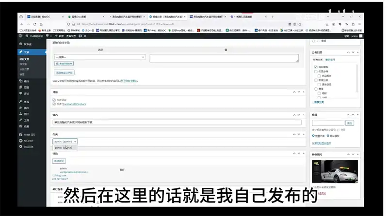 13.WordPress文章基本设置